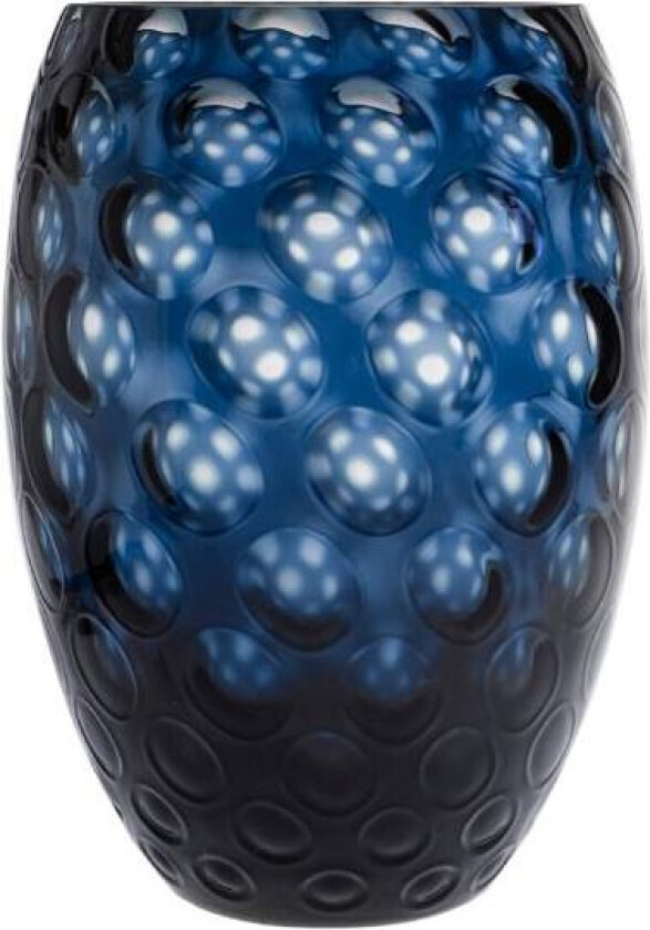 - Kugel vase 23 cm royal blå