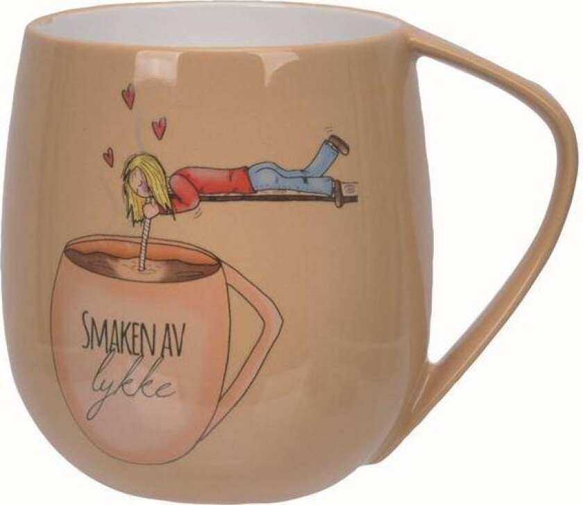 - Krus 40 cl lykke lys brun