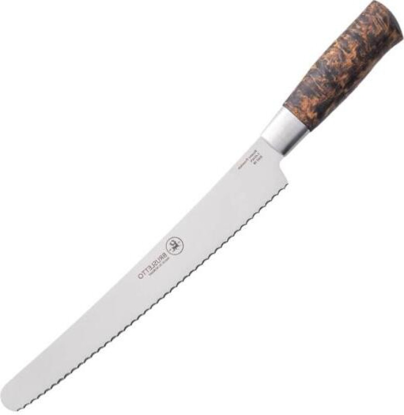- Hunter premium chef brødkniv 38 cm blank/natur