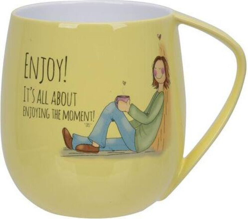 - Krus 40 cl enjoy gul