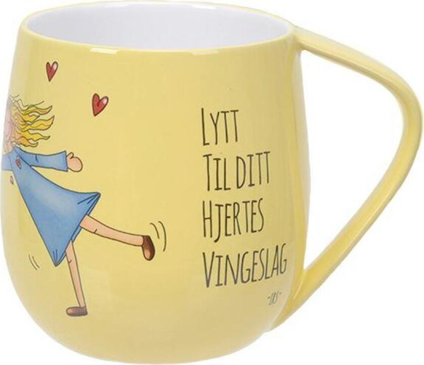 - Krus 47 cl lytt lys gul