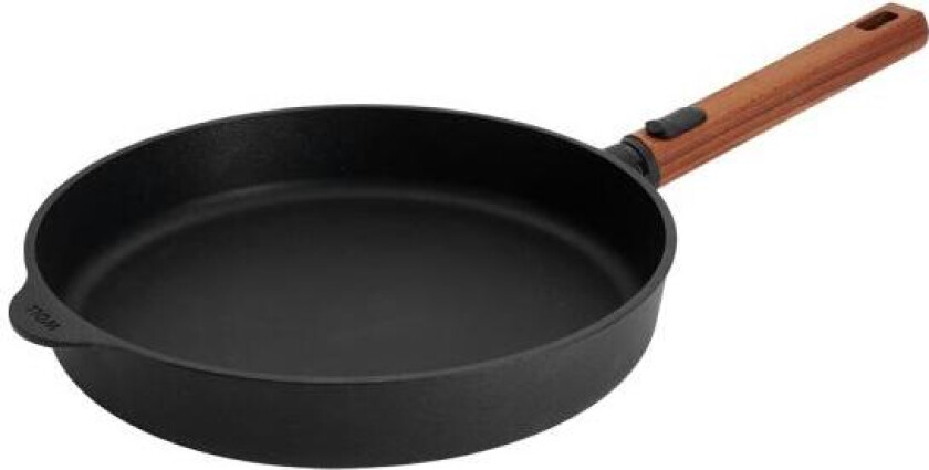 - ECO Logic QXR stekepanne 28 cm avtagbart trehåndtak