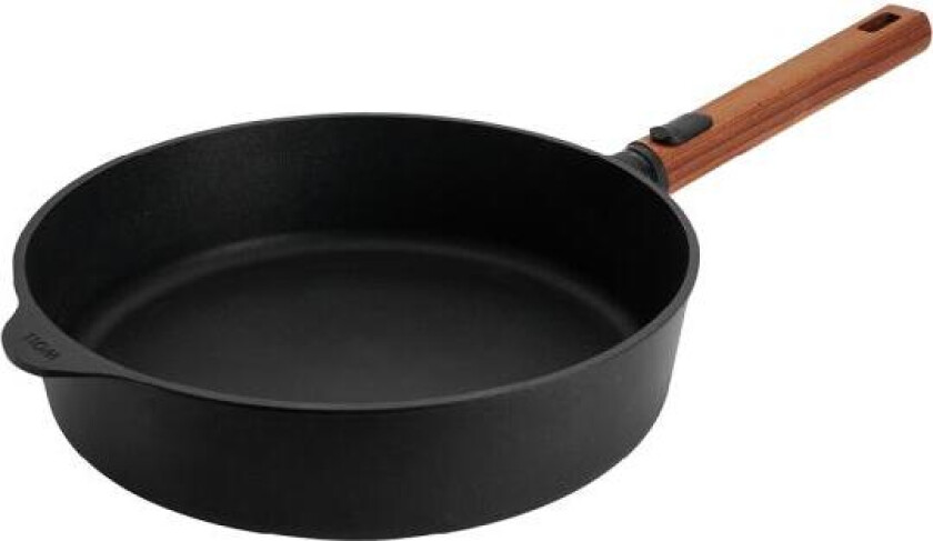 - ECO Logic QXR sautèpanne 28 cm avtagbart trehåndtak