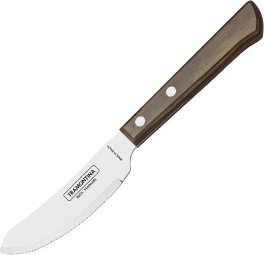 - Polywood pizzakniv 21 cm brun