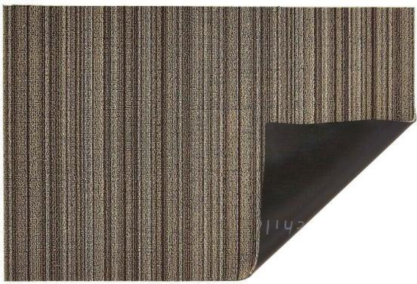 - Skinny Stripe dørmatte 46x71 cm mushroom