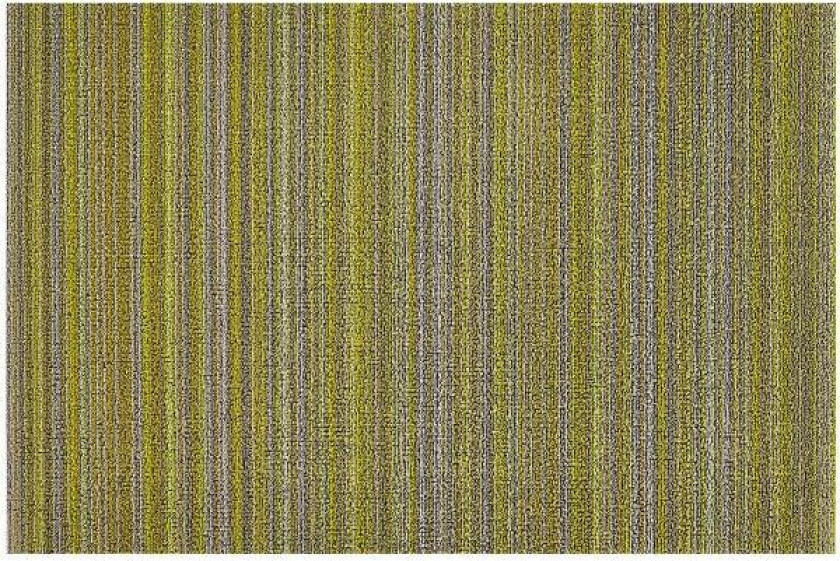 Bilde av - Skinny Stripe dørmatte 61x91 cm citron
