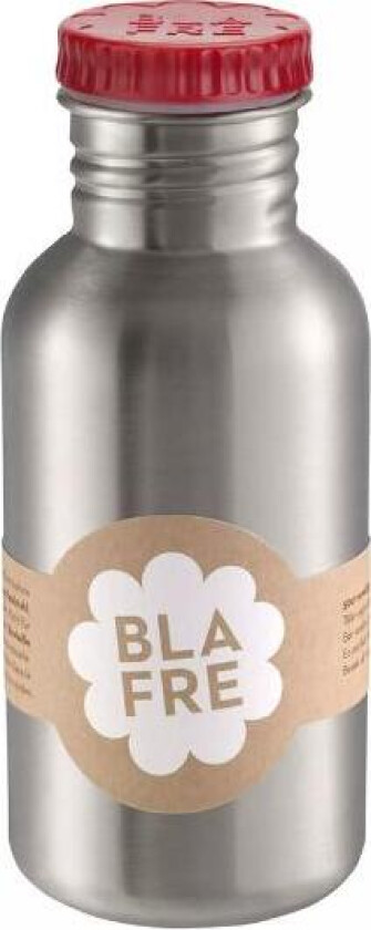 Stålflaske Rød 500ml