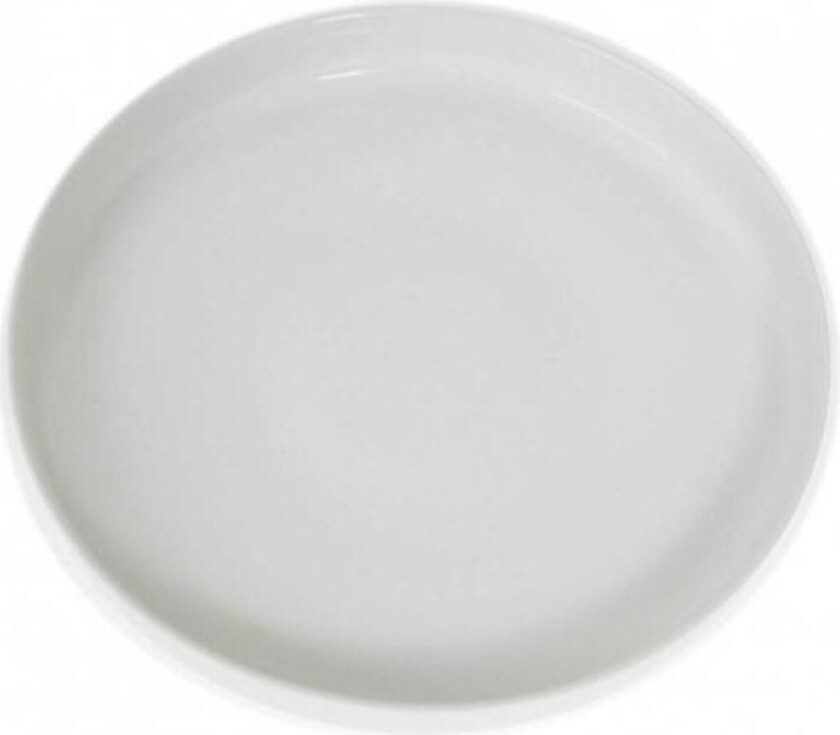 - Middagstallerken 27 cm 2 stk hvit