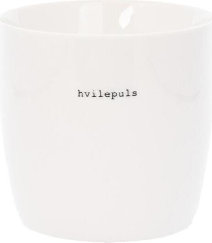 - Krus hvilepuls 30 cl hvit