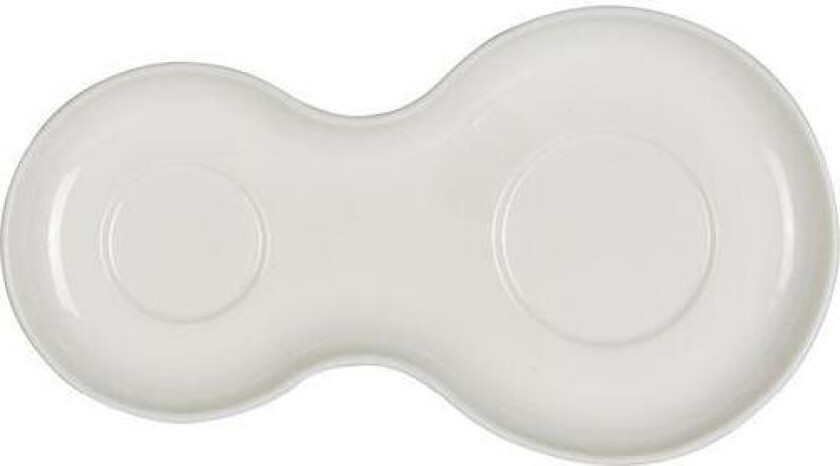 - Tallerken 20x11 cm cream