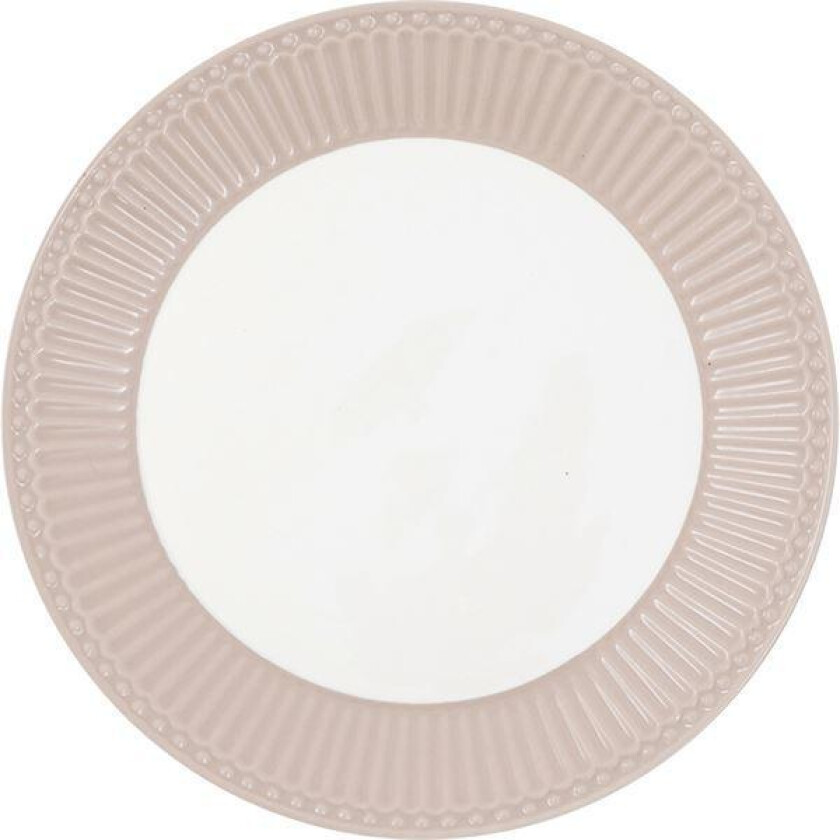 - Everyday Alice tallerken 23 cm creamy fudge
