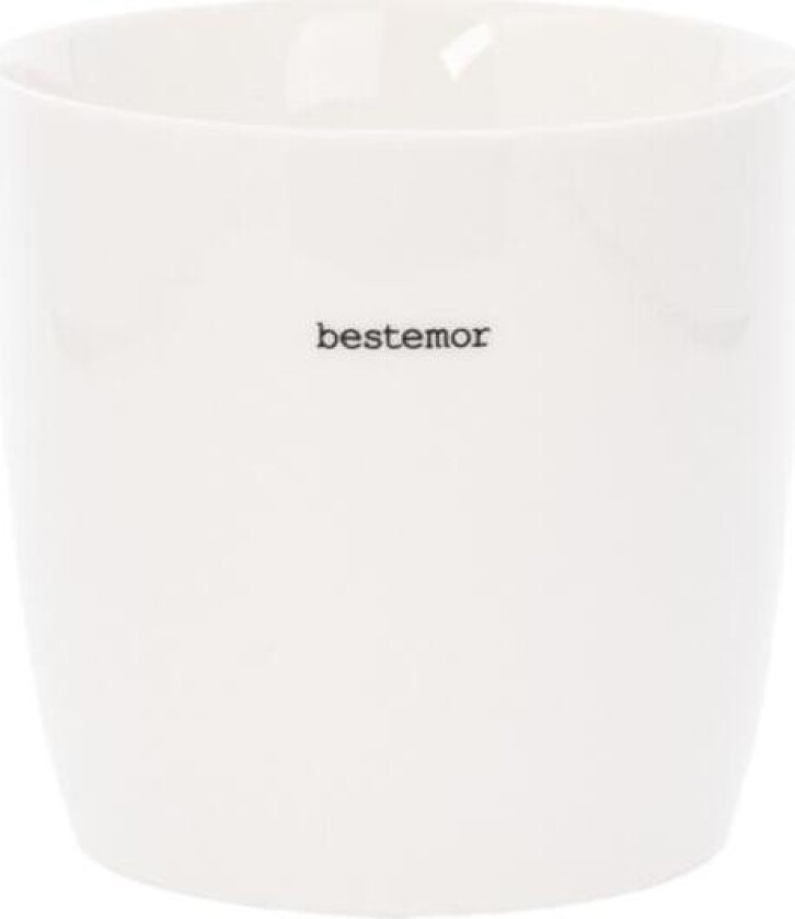 - Krus bestemor 30 cl hvit