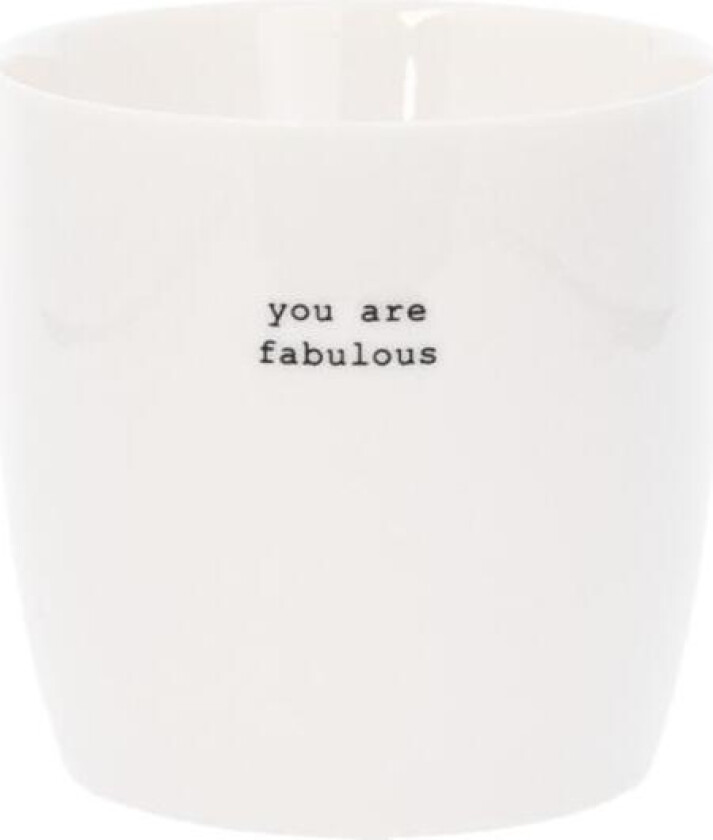 - Krus you are fabulous 30 cl hvit
