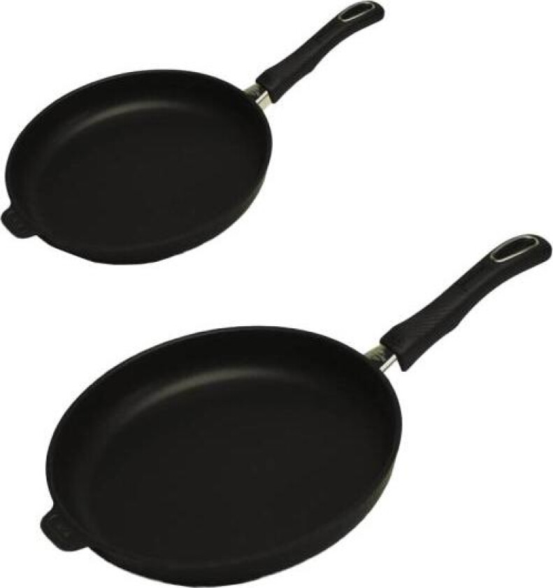 - Stekepannesett 2 deler 20 og 28 cm