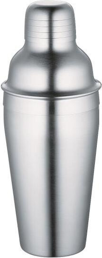- Cocktailshaker i rustfritt stål 0,5L sateng