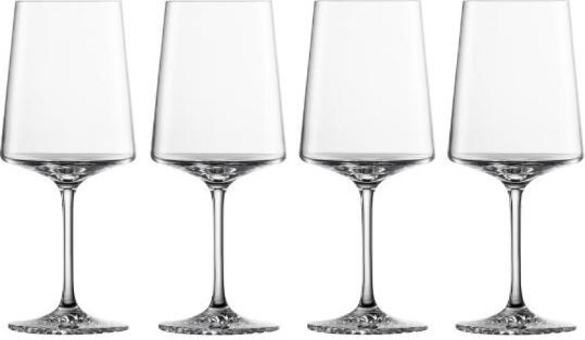 - Echo allround rødvinsglass 4 stk 57 cl klar