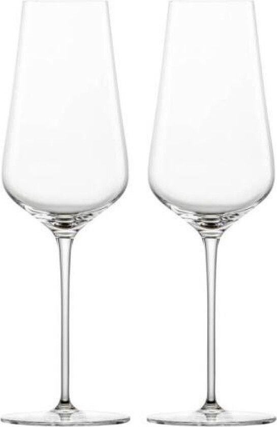 - Duo champagneglass 2 stk 38 cl klar