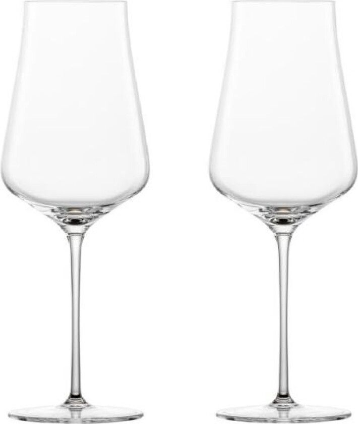 - Duo hvitvinsglass 2 stk 38 cl klar