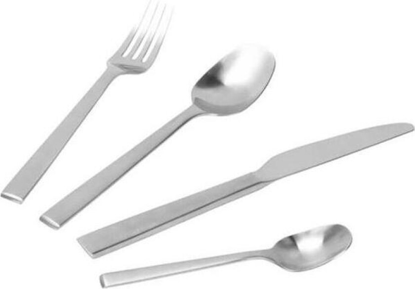 - Edda bestikksett 48 deler børstet stål