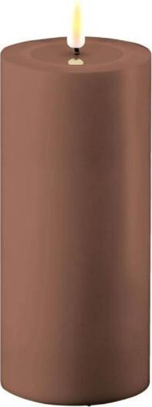 - LED utendørslys 15x7,5cm mocca