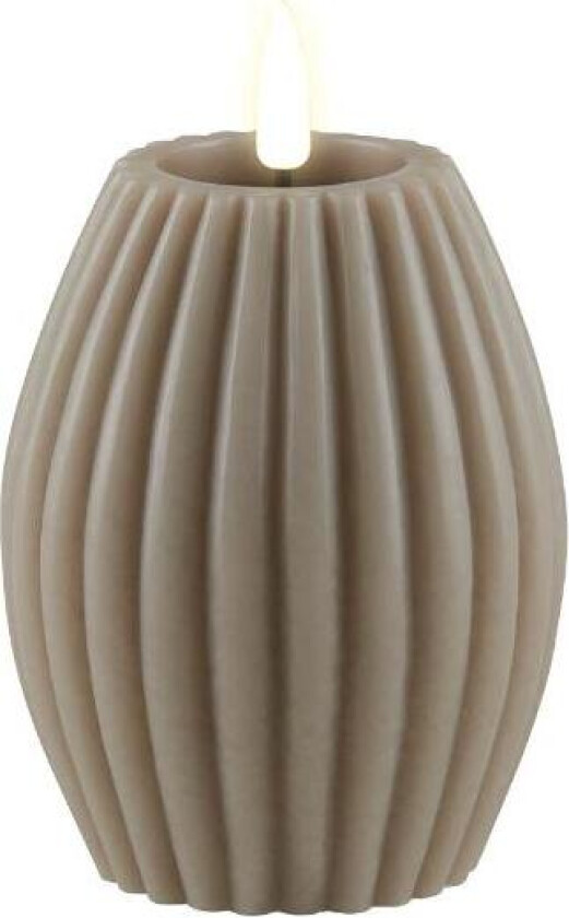 - Stripe LED kubbelys 10x7,5cm sand