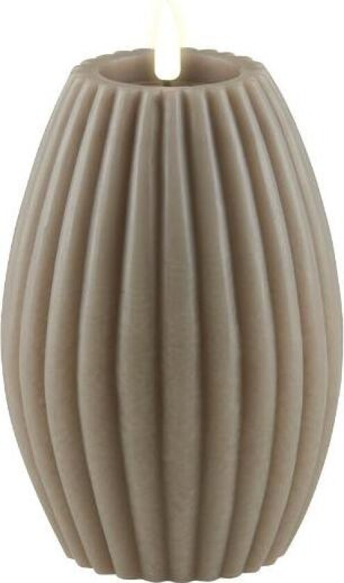 - Stripe LED kubbelys 15x10cm sand