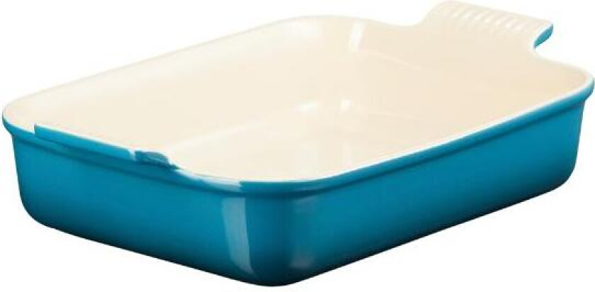 - Heritage rektangulær form 26x19 cm deep teal
