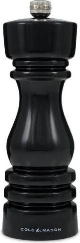 - London pepperkvern 18 cm svart