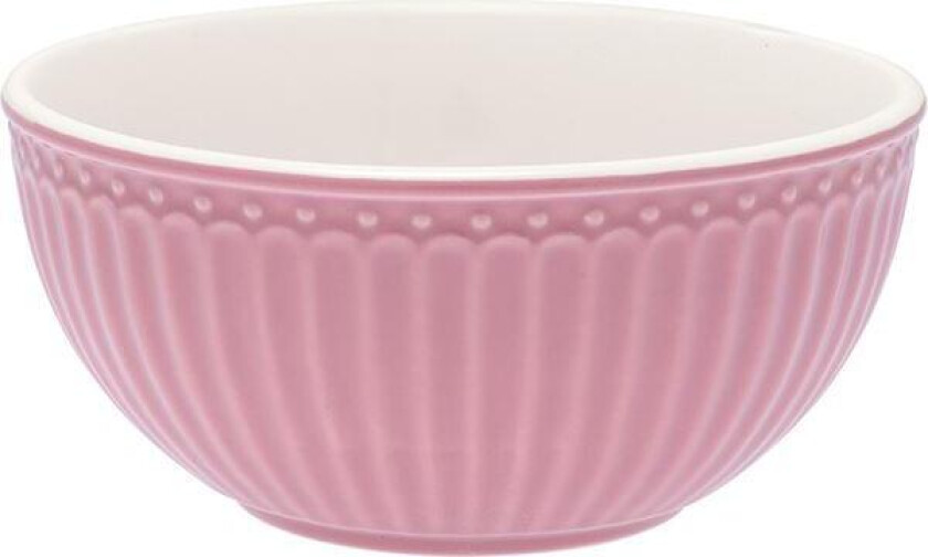 - Everyday Alice skål 45 cl dusty rose
