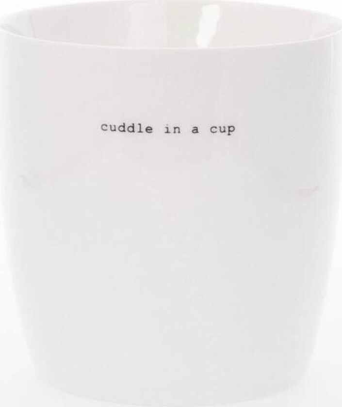 - Krus big cuddle in a cup 45 cl hvit