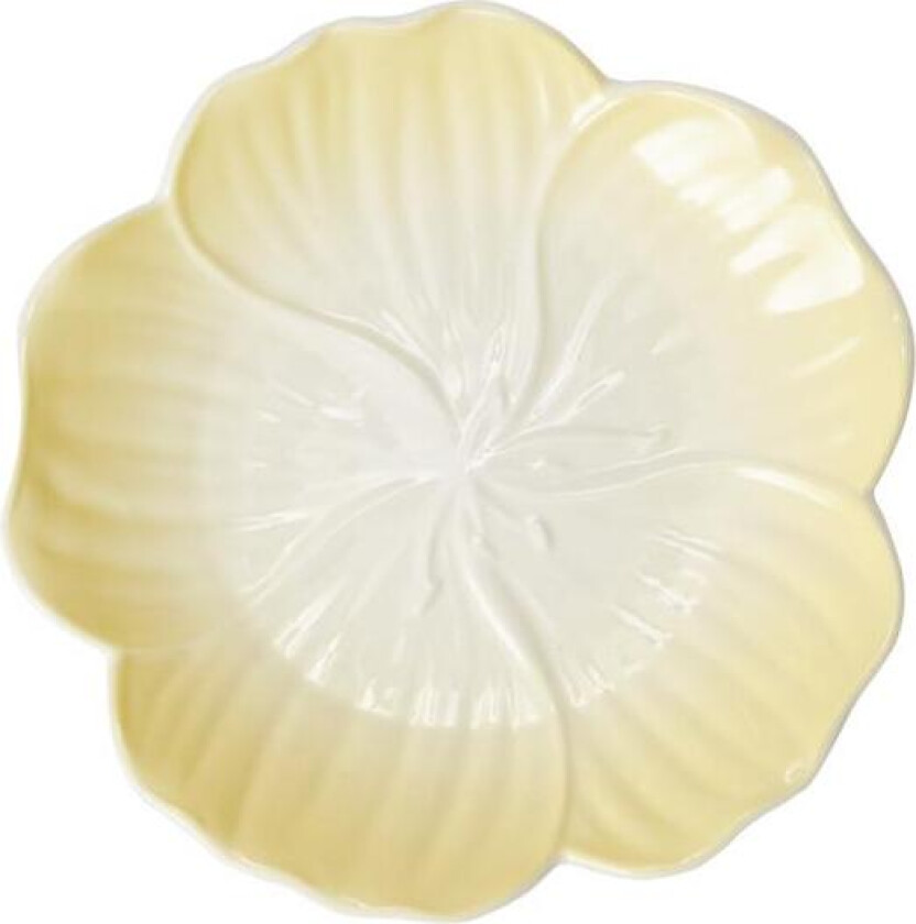 - Flora asjett 19 cm gul