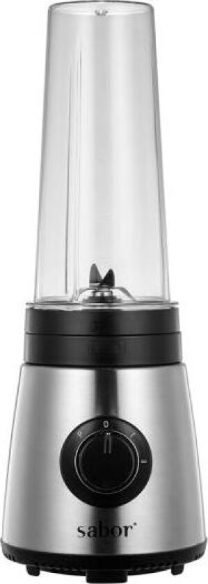 - Ultimate sportsblender 0,6 L svart/børstet
