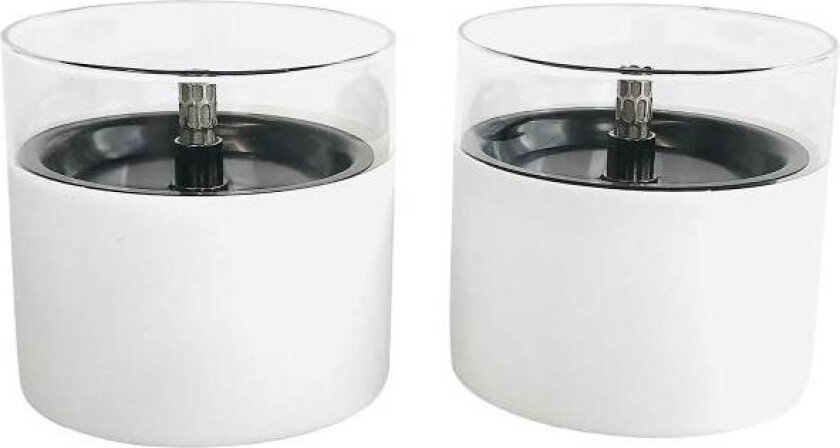 - Lilly lys 8 2 stk 0,15L hvit