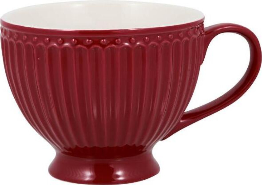 - Everyday Alice tekopp 40 cl dark red