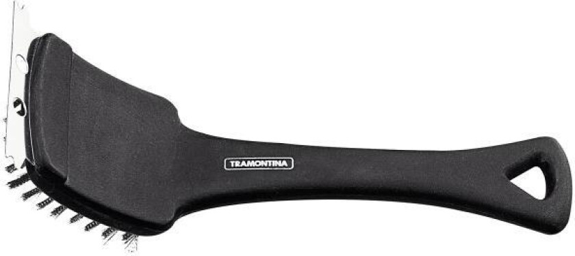 - Grillbørste 21,5 cm svart