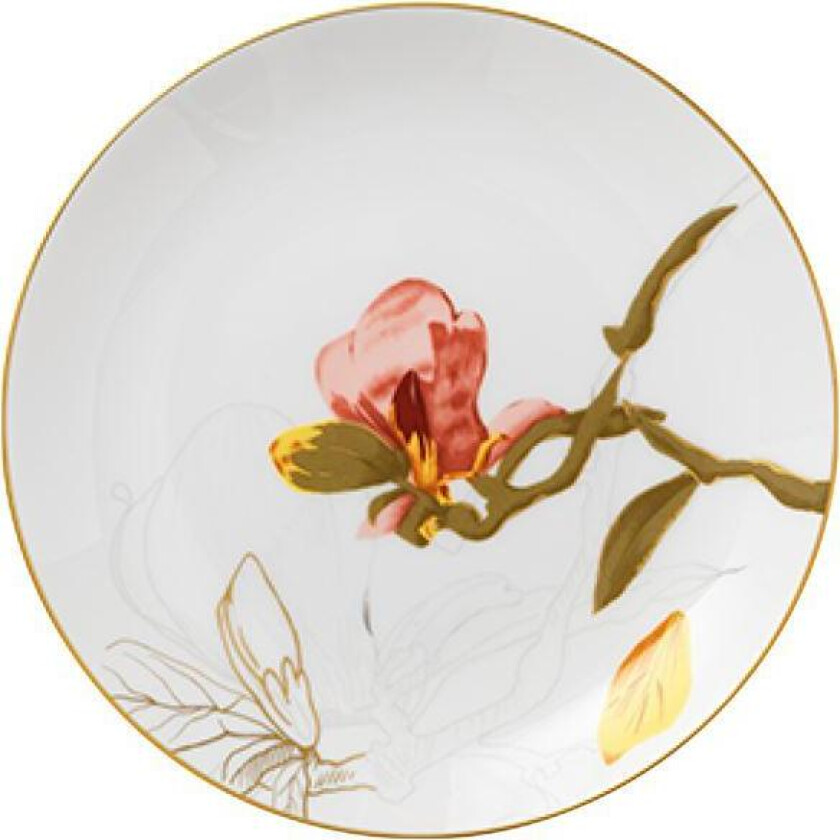 - Flora asjett 22 cm magnolia