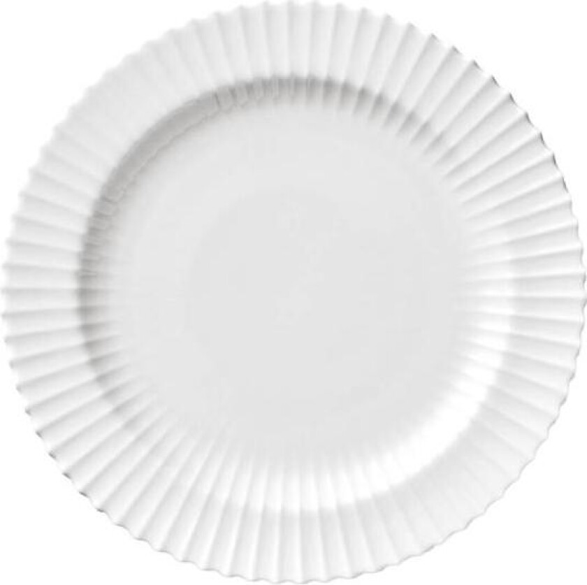 - Tallerken 20 cm hvit