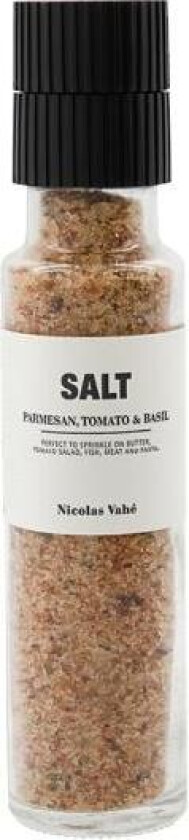 - Salt parmesan/tomat/basilikum 300g