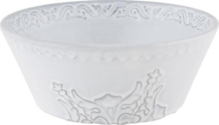 - Rua Nova skål 16 cm antikkhvit
