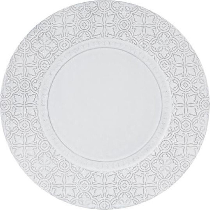 - Rua Nova tallerken/fat 34 cm antikkhvit