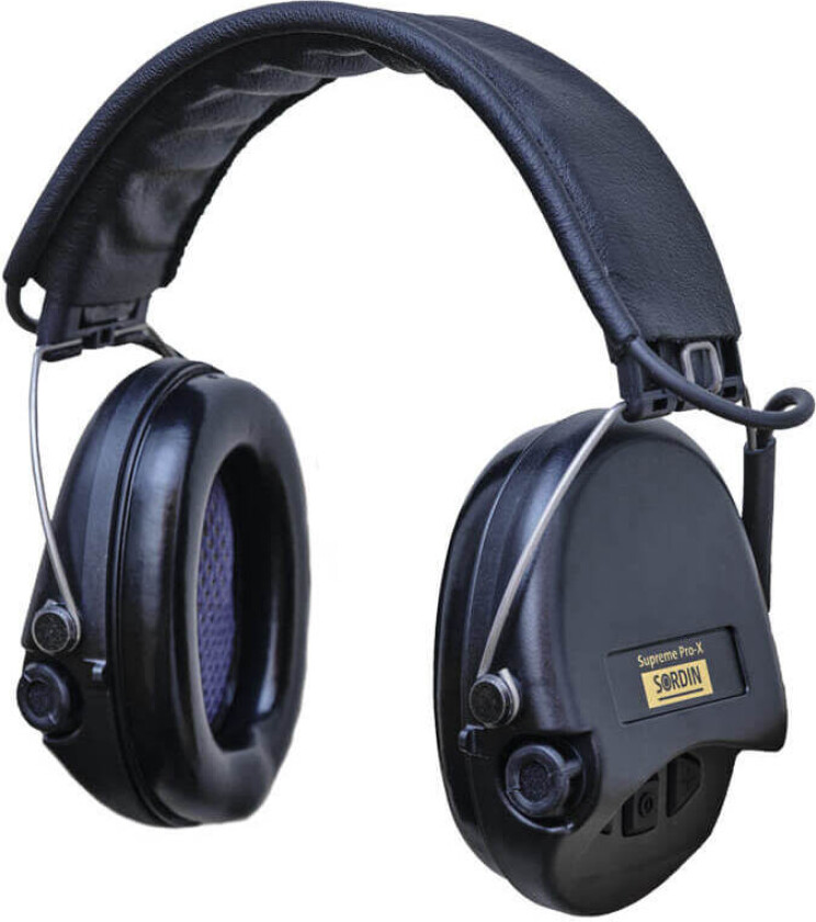 Supreme Pro X With Leather Ember OneSize, Black/Black