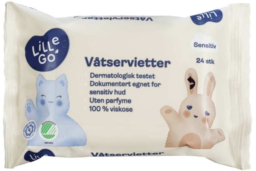 Våtservietter Plastfri 24stk