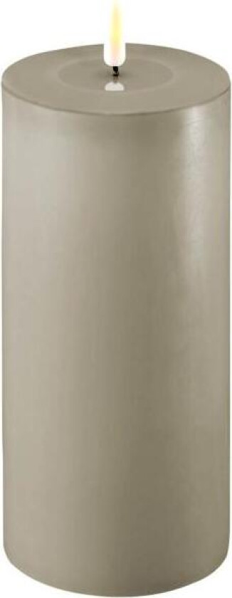 - LED kubbelys 10×20 cm sand