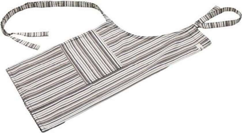 Bilde av - Forkle small stripes hvit