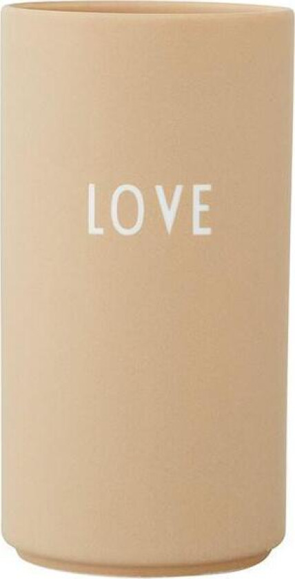 - Favourite vase 15 cm love beige