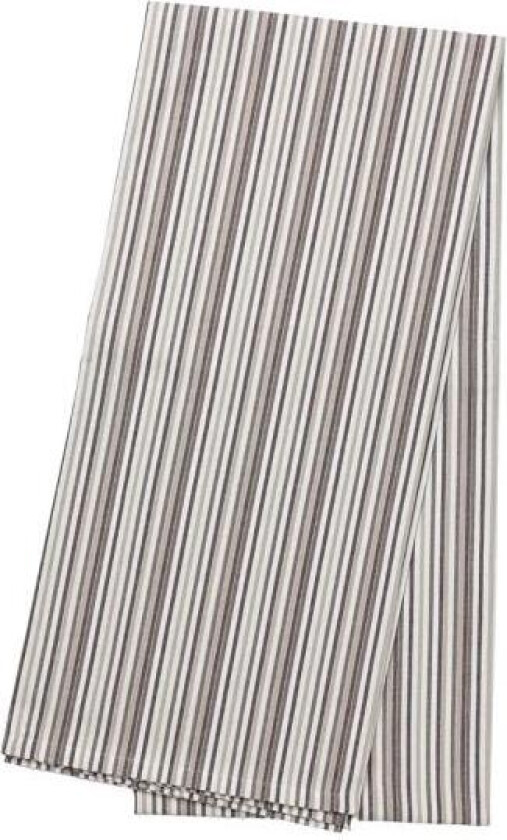 - Duk 140x320 cm small stripes hvit