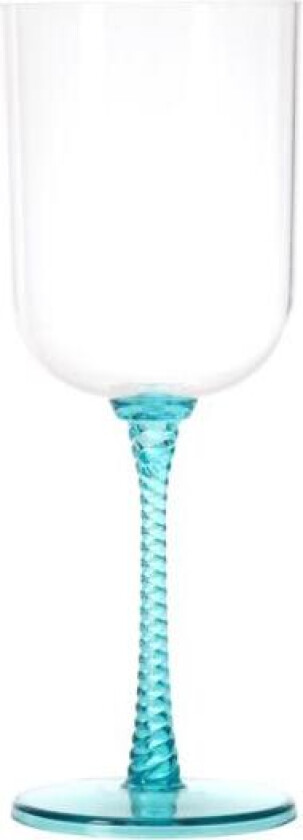 Bilde av - Eden glass 50 cl blå spiral/turkis