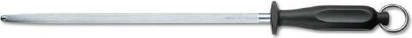 - Shapening slipestål 30 cm rund nylon sølv
