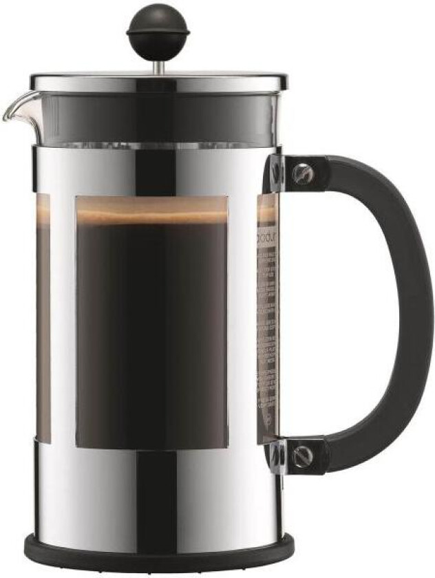 - Kenya presskanne 1 L 8 kopper forkrommet