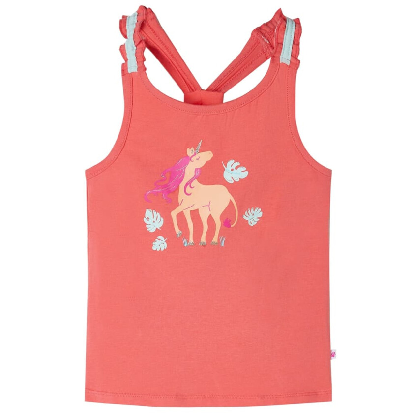 Singlet for barn korall